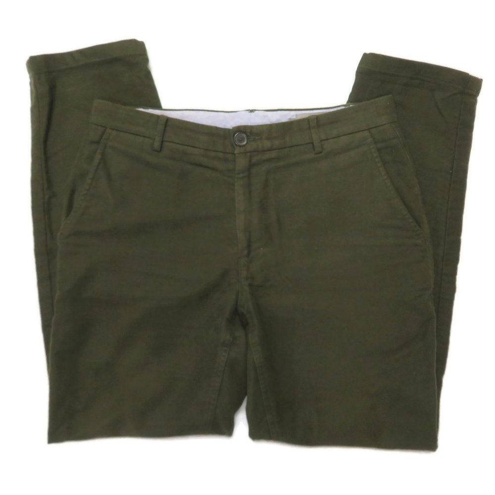 Jomers Chino Pants Mens 31 x 28 Slim Green